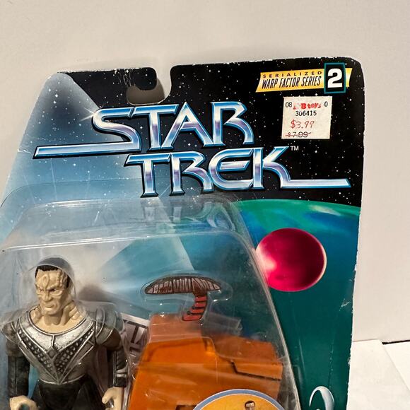 Star Trek Cardassian Soldier Action Figure Galactic Gear Deep Space 9 - Picture 5 of 10